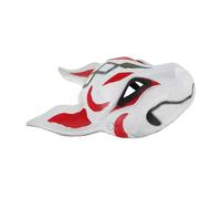Healvian Masque De Renard Masque De Kakashi Robe De Cosplay De Renard De Mascarade De Chat s En Mousse Pu