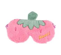 Healvian Masque De Sommeil Peluche Avec Motif Fruits Dessins Animés Pour Yeux Nuit Sommeil Unique Voyage Maison Bureau Yoga Avion Spa Salon Beauté Soirée