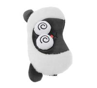 Healvian Masque de Sommeil Peluche Mignon avec Design de Mouton et Bandes Réglables Masque Occultant pour Yeux avec Thérapie Chaud Froid pour Détente Sieste et Voyage