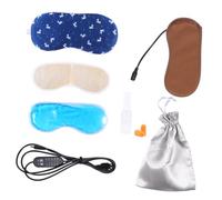 Healvian Masque De Synchronisation Pour Les Yeux Masques De Sommeil Masques Pour Les Yeux À Flux Continu Masque Pour Les Yeux USB Bandeau Rafraîchissant