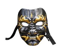 Healvian Masque Intégral de Bal Masqué Halloween en Résine, Style Chinois | Léger et Confortable, Coque Rigide Coussin Intérieur, pour Mariage, Prom et Adultes