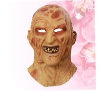 Healvian Masque Zombie Halloween Latex Visage Effrayant Masque Adulte pour Fête Déguisement Cosplay Carnaval