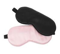 Healvian Masques De Sommeil En Soie Imitant Lot De 2 Masque De Nuit Anti-lumière Doux Et Confortable Voyage Sommeil Pour Hommes Et Femmes