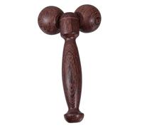 Healvian Massageur Facial Bois Double Outil de Beauté Raffermissant Masseur Visage Portable Wengé Anti-âge et Tonifiant pour Peau et Éclatante