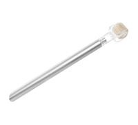 Healvian Masseur à Sourcils Manuel Outil de Beauté Pratique avec Remplaçable Acier Inoxydable Dispositif de Soin des Sourcils Durable et Ergonomique