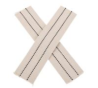 Healvian Mèches Plates en Coton Tressé 22 Cm pour Lampes à Huile, 2 Pièces, Remplacement Mèche pour Lampes à Pétrole et Fabrication de Bougies, Compatibles Camping et Randonnée