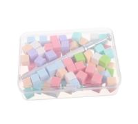 Healvian Mini Beauty Nail Sponges Set With Soft Non-shedding Blocks And Metal Grabber Pen For Precise Manicure Art Portable Small Sponge Kit For Home And Salon Use