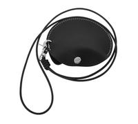 Healvian Mini De Transport pour Écouteurs Élégant Étui en Polyuréthane pour Écouteurs Petits Objets Pochette De Rangement Suspendue Au Cou Résistant À l'eau Organisateur De Casque