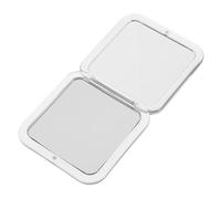 Healvian Miroir de Poche Pliable Carré Grossissant Miroir Compact Portable pour Sac à Main Résine et Verre pour Maquillage