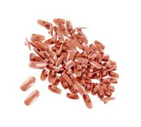 Healvian Modèle De Formation Ongulaire 200 Pièces Taille Moyenne Outils De Pratique Du Nail Art Pour Débutants Et Professionnels Entraînement Ongulaire à Domicile Couleur Café