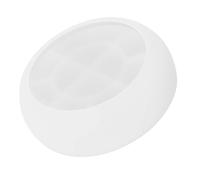 Healvian Moule à Bougie en Silicone Rond 21x21x6,5 Cm Réutilisable pour Bougies Chauffe-plat Coniques, Moule DIY pour Cire D’abeille et Résine, Loisirs Créatifs et Décoration Maison