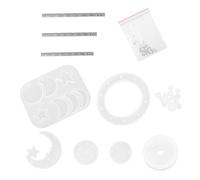 Healvian Moule pour Carillon Éolien Suspendu en Silicone, Kit de Bricolage | Activités Diy, Usage Garçon et Filles, Souple et Solide, Surface Lisse