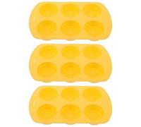 Healvian Moules en Silicone 3 Pcs Forme Tranche de Citron pour Fabrication de Bougies Parfumées et Savons DIY Moules Flexibles et Solide pour Amateurs de Bricolage Outils Artisanaux