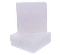 Healvian Mousse pour Compositions de Fleurs DIY 2 Pièces 18X18 CM Blanche Panneau Mousse D’Emballage Expansive Base de Boue Mousseuse Multi-Usages pour Fleurs Séchées et Décorations