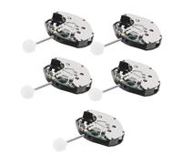 Healvian Mouvement de Montre à Quartz Silencieux Sl68 Mécanisme Horloger Précis Économie D’énergie 5 Pièces Compatible Réparation Cadran Montre Kit Horlogerie Polyvalent