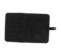 Healvian Nail Drill Bits Organizer Bag Slots Portable Shockproof Storage Case For Manicure Tools Compact Large Capacity Travel And Home Use