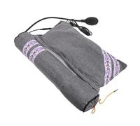 Healvian Oreiller Chauffant USB Gonflable pour Cou Coussin Électrique Portable avec Remplissage Pure Aux Herbes Soutien Ergonomique et Compresses Chaudes pour Bureau et Voyage