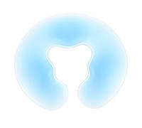 Healvian Oreiller Visage Silicone U Forme de U pour Spa et Salon Coussin Visage Face Down Confortable et Adapté Tables de Massage et Soins Beauté