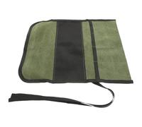 Healvian Organisateur de Rangement pour Outils de Menuiserie en Toile Compartiments Multiples, Trousse Compacte pour Ciseaux à Bois, Adaptée aux Charpentiers et Artisans Mobiles