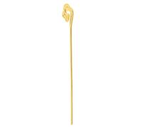 Healvian Outil à Cigare Aiguille en Alliage Doré pour Réglage Précis du Flux D'air, Accessoire de Ventilation et Bâtonnet de Tirage, Outil Portable pour Fumeur de Cigares, Usage Maison