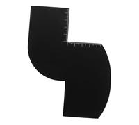 Healvian Outil Coiffure Barbe Et Cheveux Avec Règle De Précision Pour Hommes Carte Mise Forme Ligne Cheveux s Guide Stylisme Barbe Et Front Accessoire Barber Professionnel