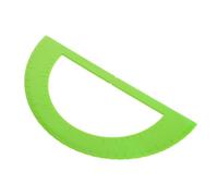 Healvian Outil de Mesure Angle Demi avec Braille Fournitures Éducatives pour Étudiants Mathématiques Adapté Aux Classes de et Aux Enseignants Couleur Vert