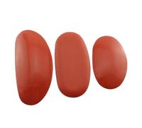 Healvian Outils de Moulage Céramique en Silicone Rouge 3 Pièces - Kit de Sculpture Grattoirs pour Modelage Tournage et Loisirs Créatifs à Domicile