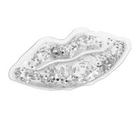 Healvian Pack De Glace En Gel Compresse Chaude Et Froide Peigne Pour Cuir Chevelu Petit De Glace Peigne Creux De Robe Bouton De Agrafes De Kit Gel De Soin Mini Silver Pvc