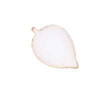 Healvian Palette de Manucure Fonction de Mélange de Pigments Forme Feuille Blanc en Résine et Affichage des Œuvres Finies pour Nail Art