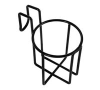 Healvian Panier Isotherme en Fer Pliable pour Chariot de Courses Porte-gobelet, pour Pique-niques et Activités Extérieures, Accessoire Pratique et Solide