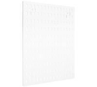 Healvian Panneau Perforé Mural Blanc Grand Format Support de Rangement pour Panneau Pegboard Organisateur sans Perçage pour Porte Arrière Étagère Multifonction pour Bureau et Atelier