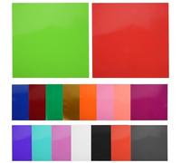 Healvian Papier de Sublimation Transfert Thermique 36 Feuilles Multicolores pour Impression Textile, Papier D'impression pour T-shirts Clairs et Personnalisations Diy, Style Aléatoire