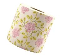Healvian Papier Toilette de Imprimé Rose Décoration Élégante pour Restaurant Salle de Bain Bureau et Fête Rouleau Individuel Écologique et Doux pour Peau