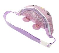 Healvian Paquet Banane Garçon et Filles Kawaii de Chat Petit Paquet Banane Réglable Paillettes pour Filles 9-12 Ans Pochette Pratique pour Clés et Petits Objets Usage Extérieur
