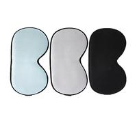Healvian Patch 3pcs Masque Pour Les Yeux En Soie Bandeau Pour Les Yeux Design Occultant Pour Une Utilisation De Jour Comme De Nuit