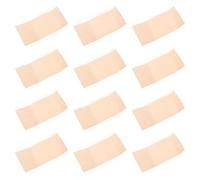 Healvian Patchs Cicatrisants en Gel de Silicone Auto-adhésifs 12 Pcs 4x15 Cm, Feuilles Tpu Invisibles, Respirantes et Réutilisables pour Soin des Cicatrices Chirurgicales et
