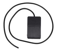 Healvian Pédale de Commande Industrielle pour Machine avec Câble 1 Mètre Boîtier Plastique Tfs-01 Interrupteur à Pédale Antidérapant en Caoutchouc pour Poinçonneuse et Machines Cnc