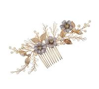 Healvian Peigne À Cheveux De Mariage Elements Pince À Peigne Latérale Décorative Accessoire De Coiffure De Mariée Élégant
