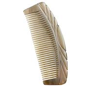 Healvian Peigne de Massage grattage peigne à gratter le cuir chevelu pour cuir chevelu de massage du corps grattoir pour en corne grand gua sha cornes