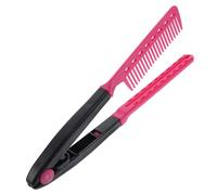 Healvian Peigne Plastique Pliable Brosse Coiffante V pour Cheveux Épais Outil de Lissage et Portable pour Salon et Usage Domestique Couleur Aléatoire Couleur Aléatoire
