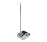 Healvian Pelle à Poussière Robuste en Métal Inoxydable Manche Long, Conçue pour L'Assainissement Maison et Espaces Verts