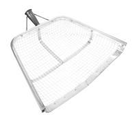 Healvian Pelle Agricole à Tamis 12 Mm en Métal, Panier à Vanner pour Tamiser Le Sable, la Terre Plantes Médicinales, Outil de Jardinage Multifonction