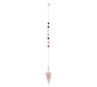 Healvian Pendentif Hexagonal Cristal Naturel pour Chakras Bijou DIY Créatif pour Décoration et Cadeau de Fête