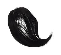 Healvian Perruque Femme Frange Naturelle Mi-longue Top Hairpiece Cheveux Lisses Longs Bouclés et Ondulés Cosplay Halloween et Usage Quotidien