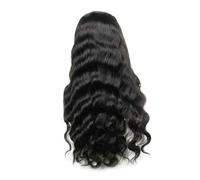 Healvian Perruque Longue Bouclée Pour Femme Perruque Ondulée Réaliste Avec Front Dentelle Noire Accessoire De Coiffure