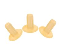 Healvian Pièce de Remontoir Manuel pour Bobineuse à Tricoter, Cône D'enroulement Détachable en Plastique, Lot de 3 Tubes de Canette Compacts pour Enrouleur à Laine Domestique,