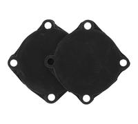Healvian Pièces Détachées Compresseur 50l 2pcs Joints en Caoutchouc pour Culasse, Rondelles D'interrupteur en Caoutchouc Noir, Accessoires pour Compresseur Air, Protection Renforcée