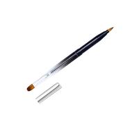 Healvian Pinceau à Rétractable Applicateur de Gloss Compact et Portable Noir Dégradé Outil de Maquillage Pratique pour Parfait