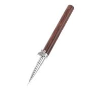 Healvian Pinceau de Manucure à Pointe Fine Manche Bois pour Dessiner Motifs Précis Lignes et Fleurs Outil pour Nail Art