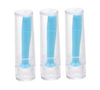 Healvian Piston Extracteur D'aspiration De Lentilles Rigides En Silicone 3 Pièces Outil Dissolvant Pour Retrait Lentilles Contact Usage Personnel